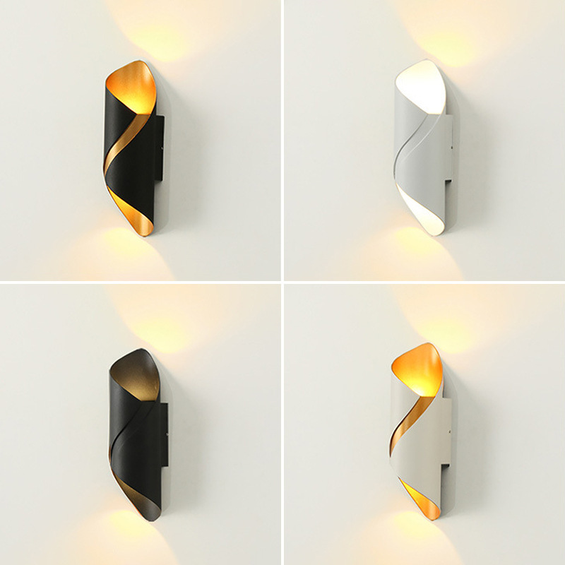 Outdoor Lighting With Outlet - Yaratıcı Tasarım LED Duvar Lambası 10