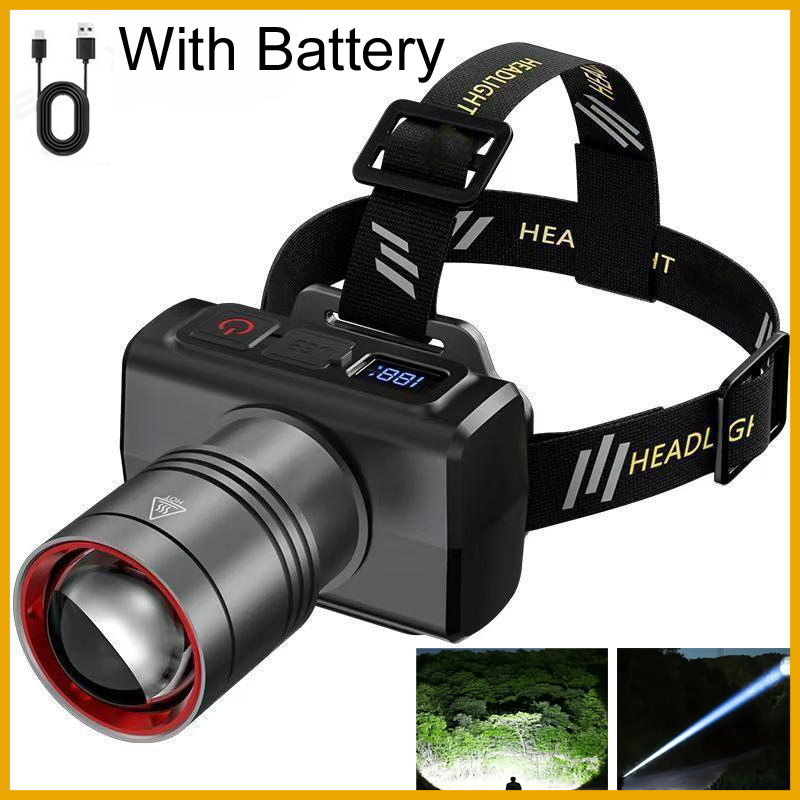 Outdoor Lighting Sensor - 2026 LED dijital şarj edilebilir kafa