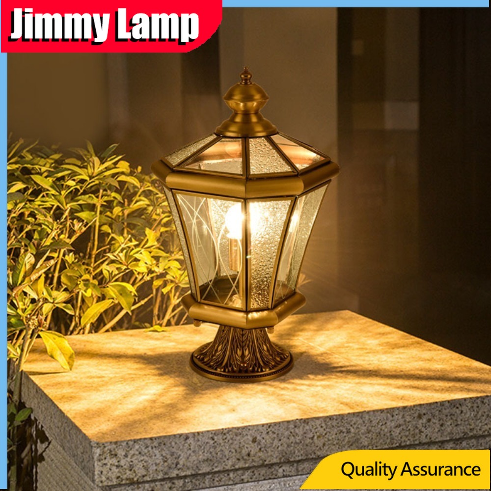 Outdoor Lighting Brass - Avrupa Tarzı Açık Su Geçirmez Çim
