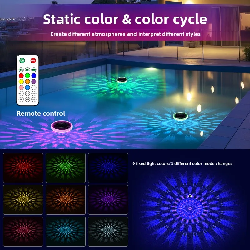 Outdoor Lighting Sensor - Güneş enerjili dış mekan su özelliği