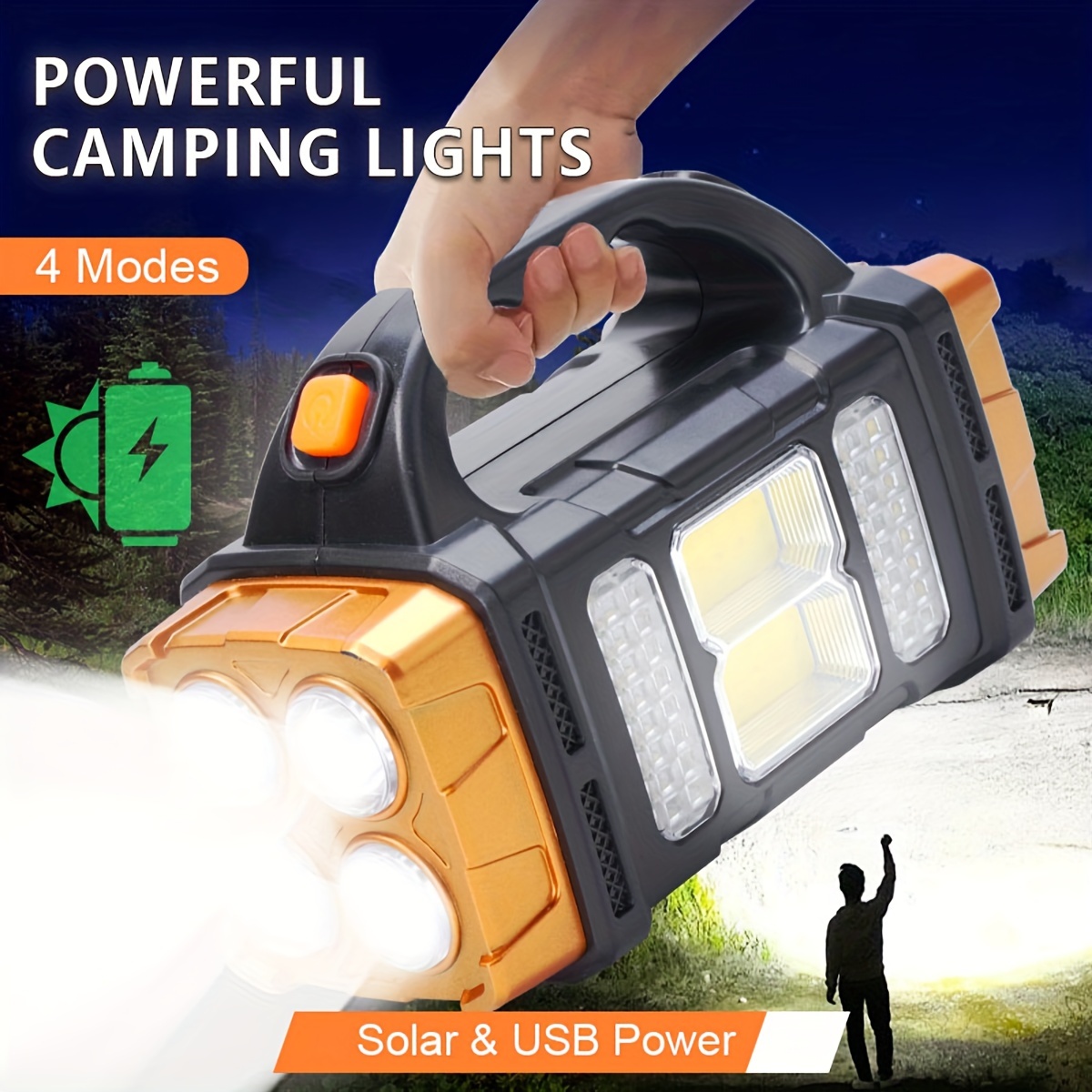 Outdoor Lighting B&Q - Yeni Yükseltilmiş Şarj Edilebilir Yüksek Güçlü