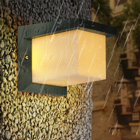 Outdoor Yard Lighting Fixtures - 10W LED Dış Duvar Aplik aydınlatma