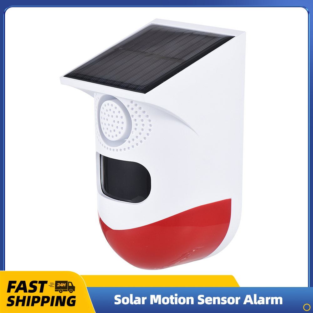 Outdoor Lighting Permanent - Güneş enerjili hareket sensörü sensör Alarm