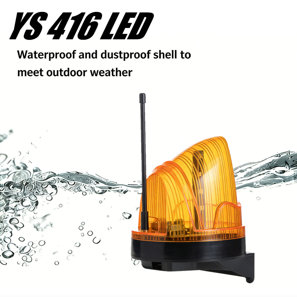 Outdoor Lighting With Outlet - Evrensel 12 V/220 V LED Strobe