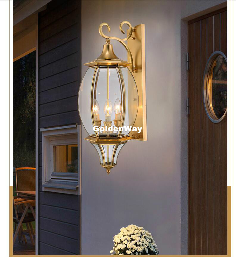 Antik Pirinç Duvar Lambası Açı - Outdoor Lighting Brass incelemesi ve fiyatı