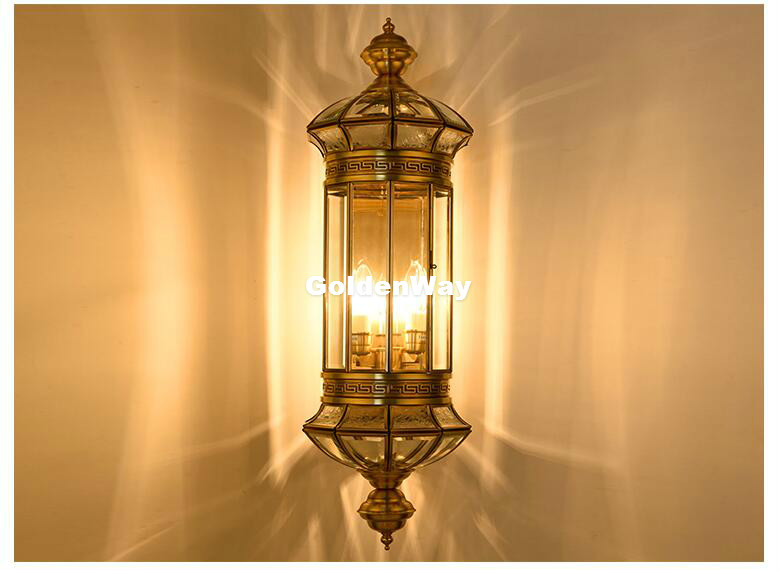 Antik Pirinç Duvar Lambası Açı - Outdoor Lighting Brass incelemesi ve fiyatı