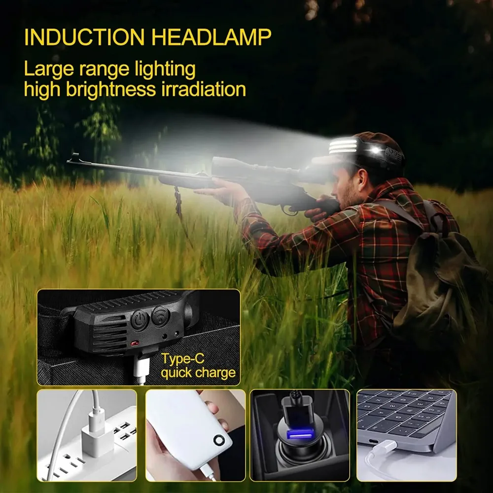 Şarj edilebilir COB LED Indüks - Outdoor Lighting Sensor incelemesi ve fiyatı