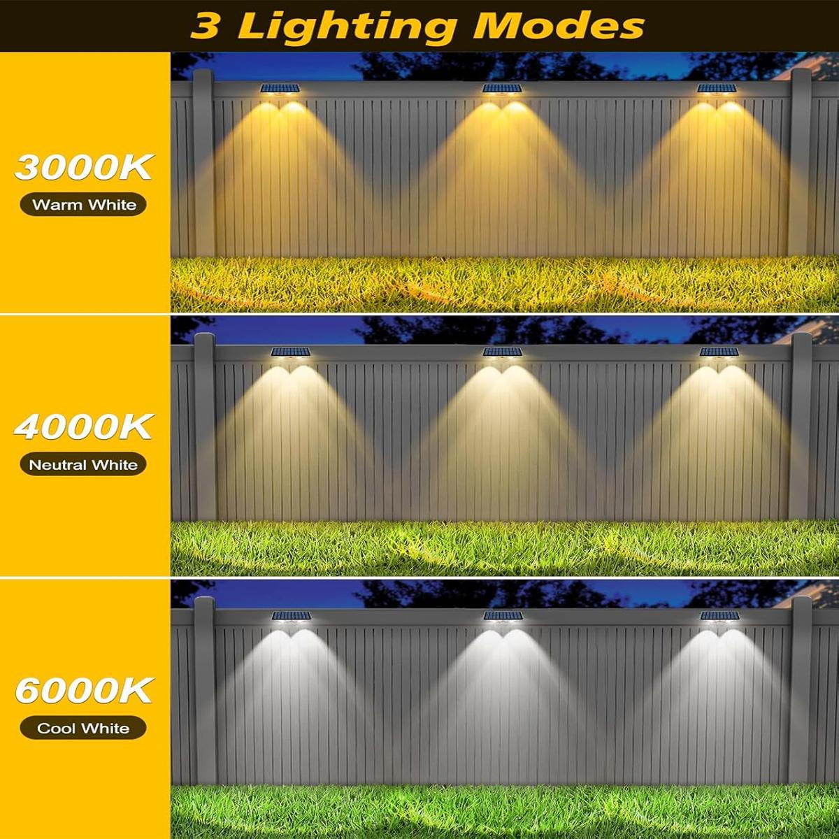 4 Adet Güneş Enerjili Çit Lamb - Outdoor Yard Lighting Fixtures incelemesi ve fiyatı