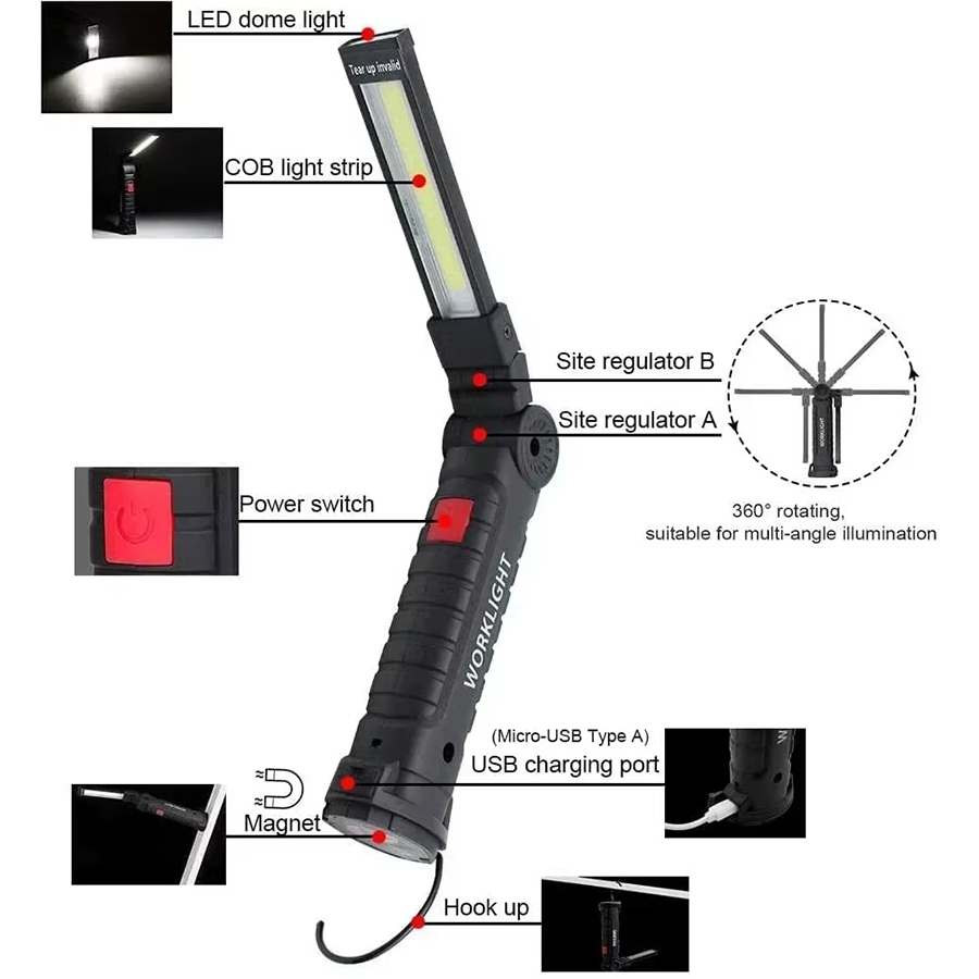 Taşınabilir LED El Feneri Many - Outdoor Lighting B&Q incelemesi ve fiyatı