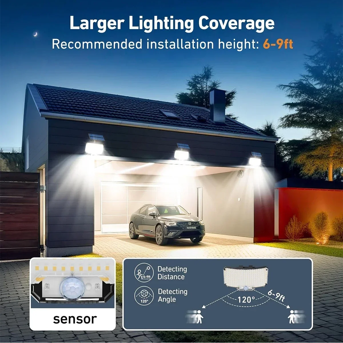 234LED Güneş Enerjili Dış Meka - Outdoor Lighting Sensor incelemesi ve fiyatı