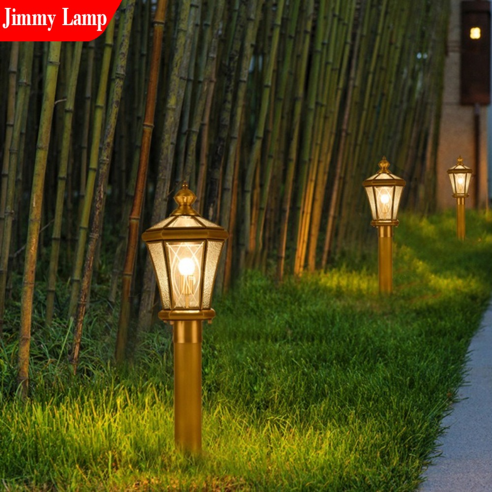 Avrupa Tarzı Açık Su Geçirmez  - Outdoor Lighting Brass incelemesi ve fiyatı