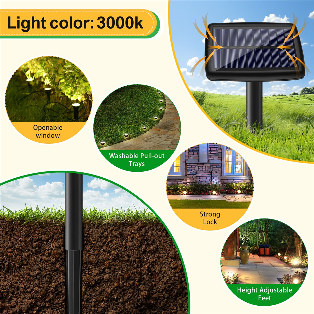Y17A 10'u 1 Arada Güneş Enerji - Solar Path Light incelemesi ve fiyatı