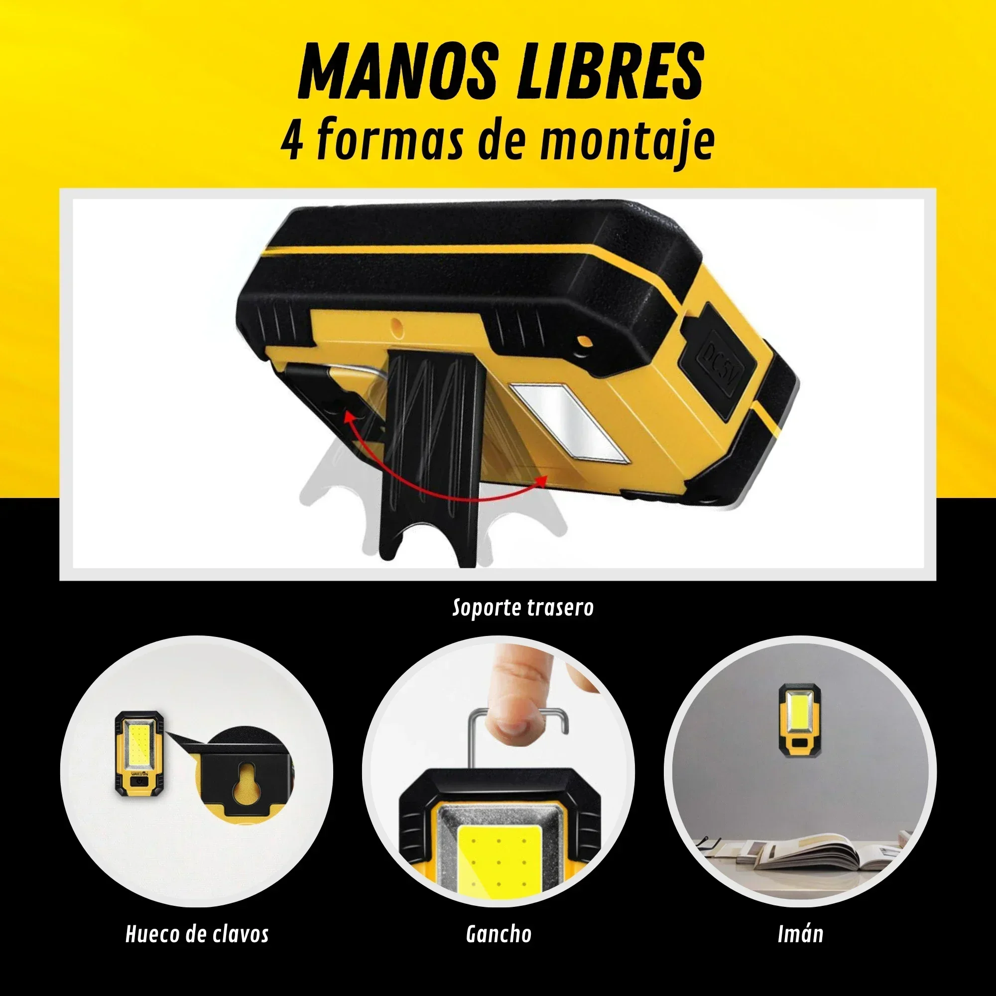 Şarj Edilebilir 4000mAh Çalışm - Outdoor Lighting Usa incelemesi ve fiyatı