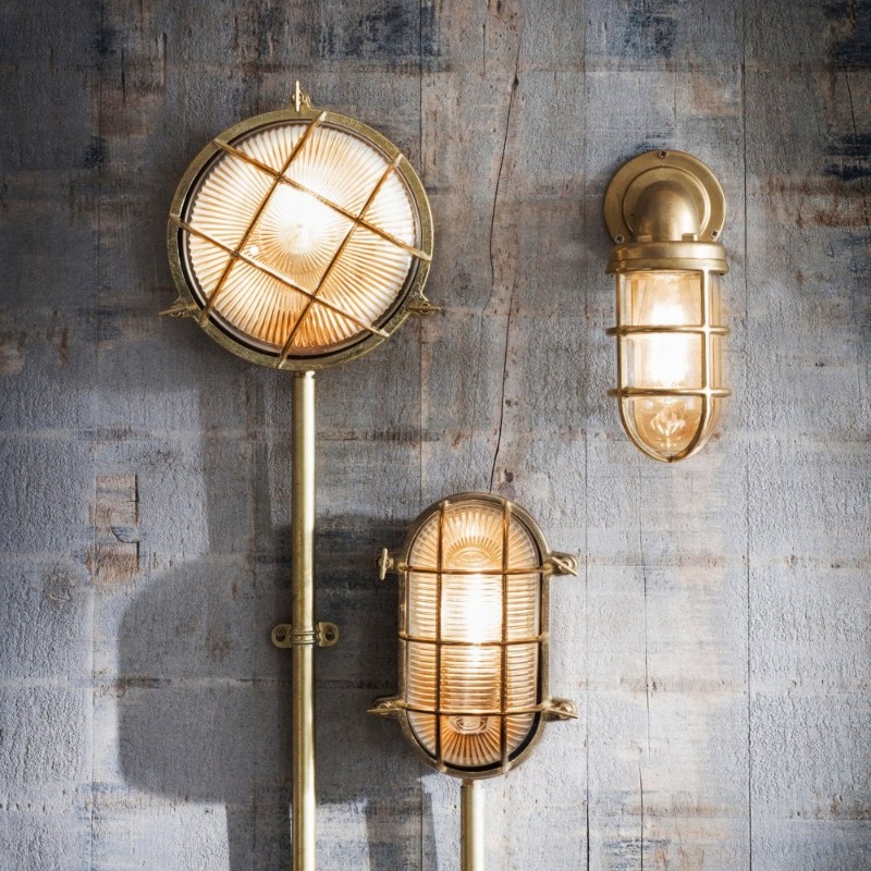 Minimalist Pirinç Cam Duvar La - Outdoor Lighting Brass incelemesi ve fiyatı