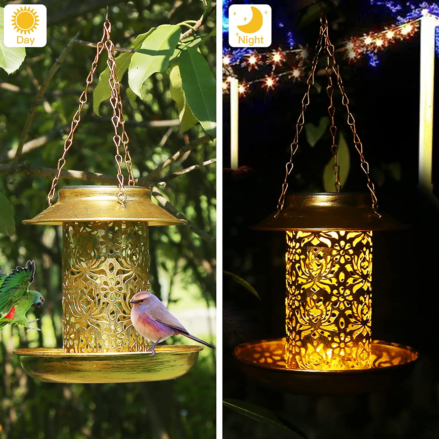 Güneş Kuş Besleyici Metal Açık - Outdoor Lighting Backyard Ideas incelemesi ve fiyatı