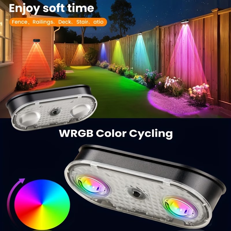 RGB Güneş Enerjili Çit Lambası - Outdoor Lighting With Outlet incelemesi ve fiyatı