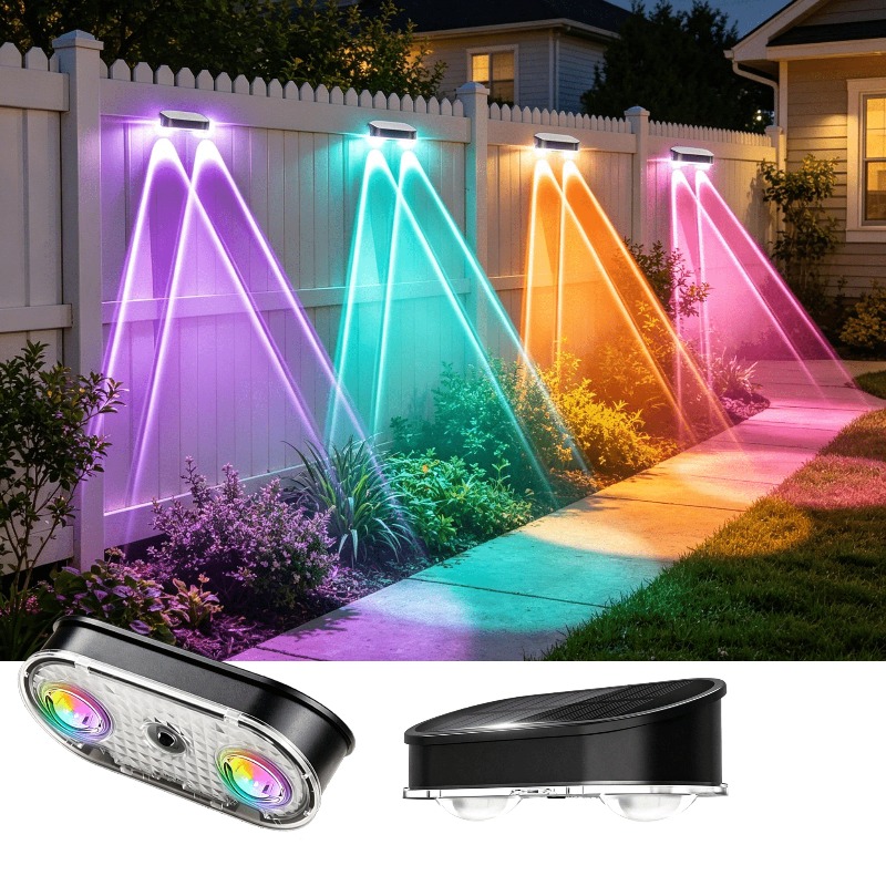 RGB Güneş Enerjili Çit Lambası - Outdoor Lighting With Outlet incelemesi ve fiyatı