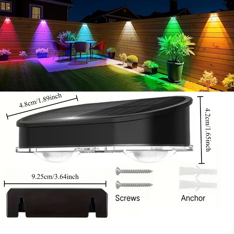 RGB Güneş Enerjili Çit Lambası - Outdoor Lighting With Outlet incelemesi ve fiyatı
