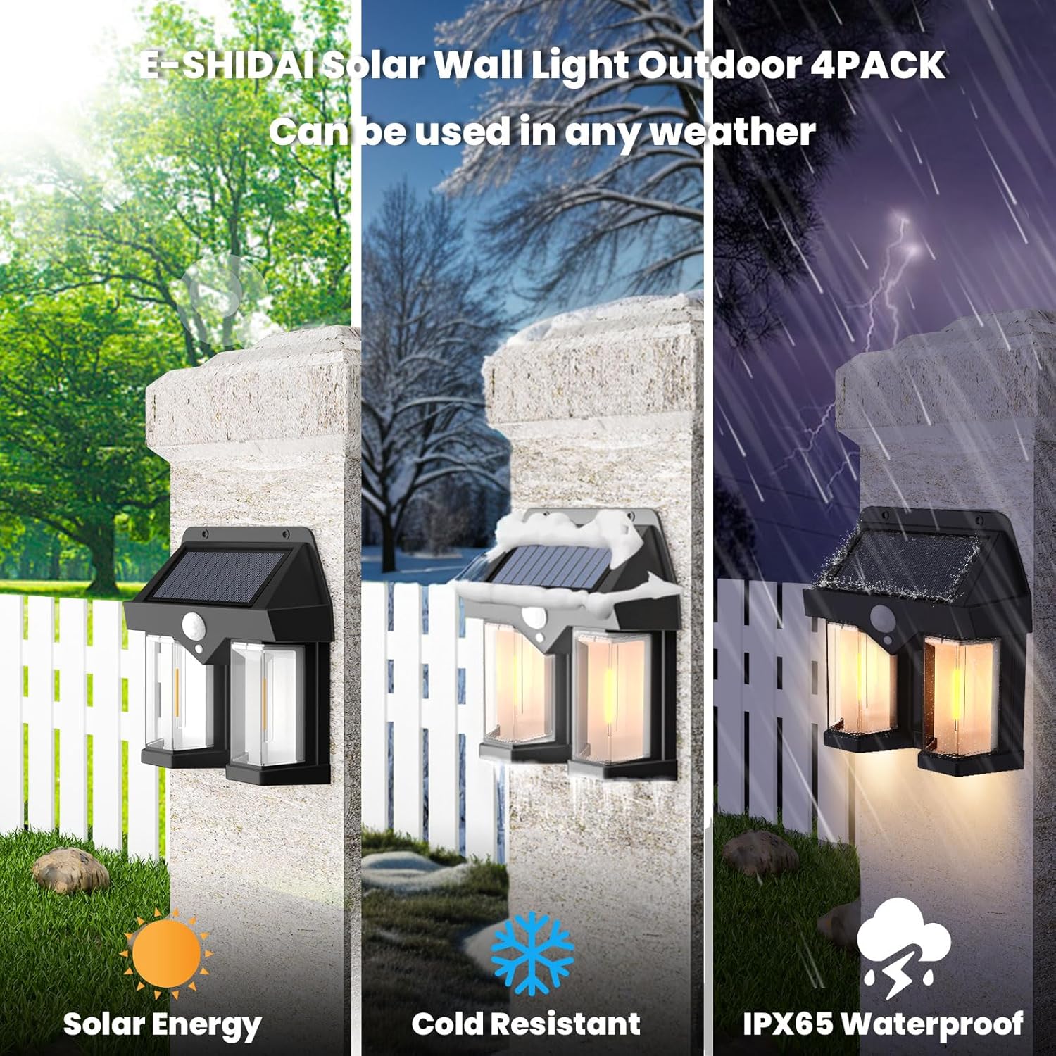 Güneş Enerjili Duvar Lambası V - Outdoor Lighting With Outlet incelemesi ve fiyatı