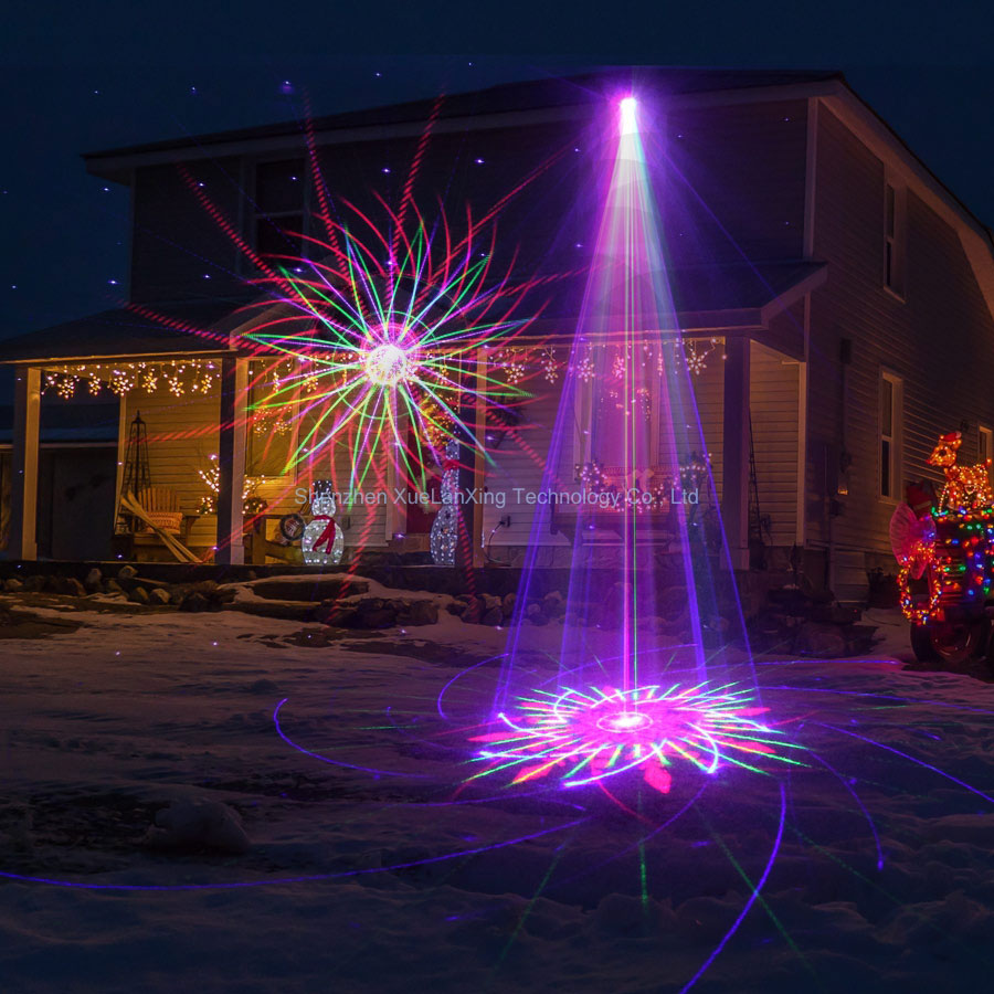 Ergb lazer peyzaj ışığı hareke - Outdoor Lighting With Outlet incelemesi ve fiyatı