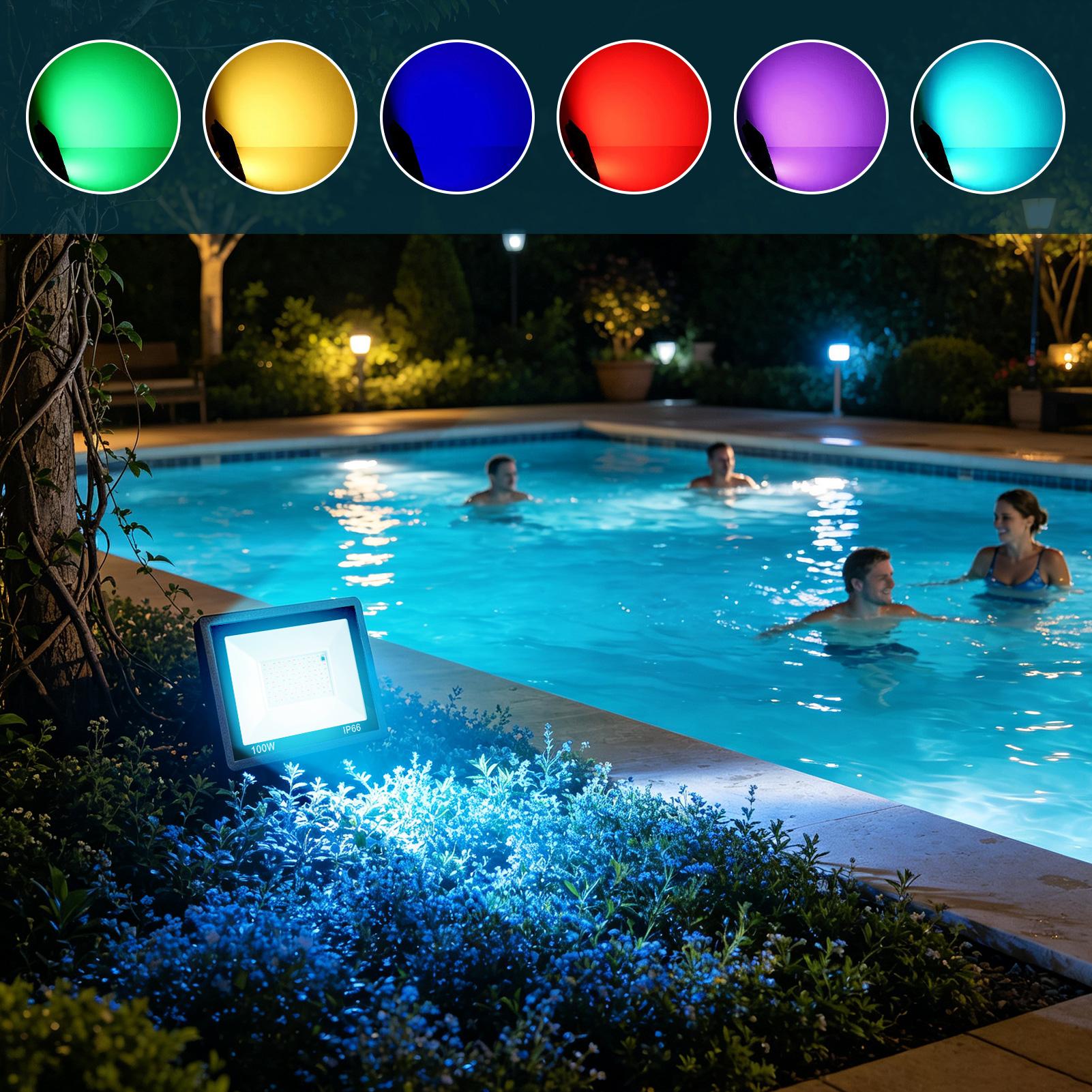 LED Projektör Dış Mekan RGB Re - Outdoor Yard Lighting Fixtures incelemesi ve fiyatı