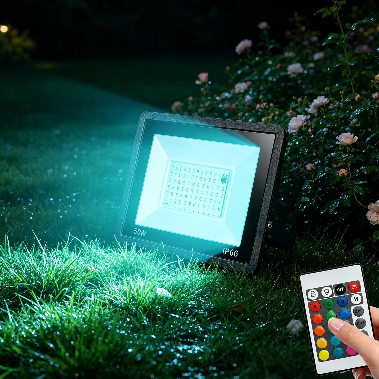 LED Projektör Dış Mekan RGB Re - Outdoor Yard Lighting Fixtures incelemesi ve fiyatı
