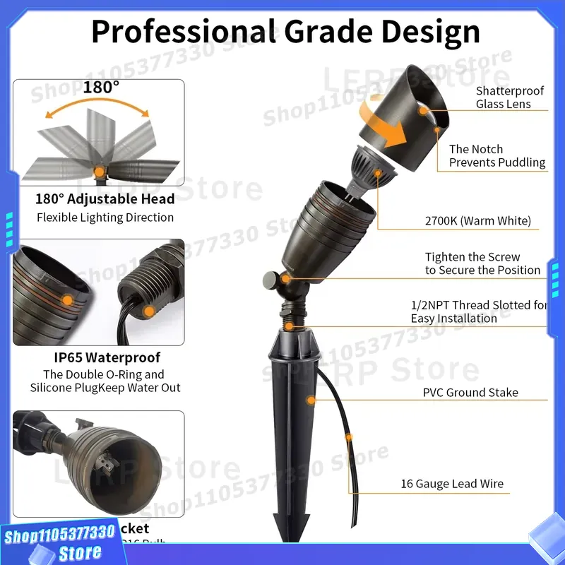 Düşük Voltajlı MR16 LED Spot I - Outdoor Yard Lighting Fixtures incelemesi ve fiyatı