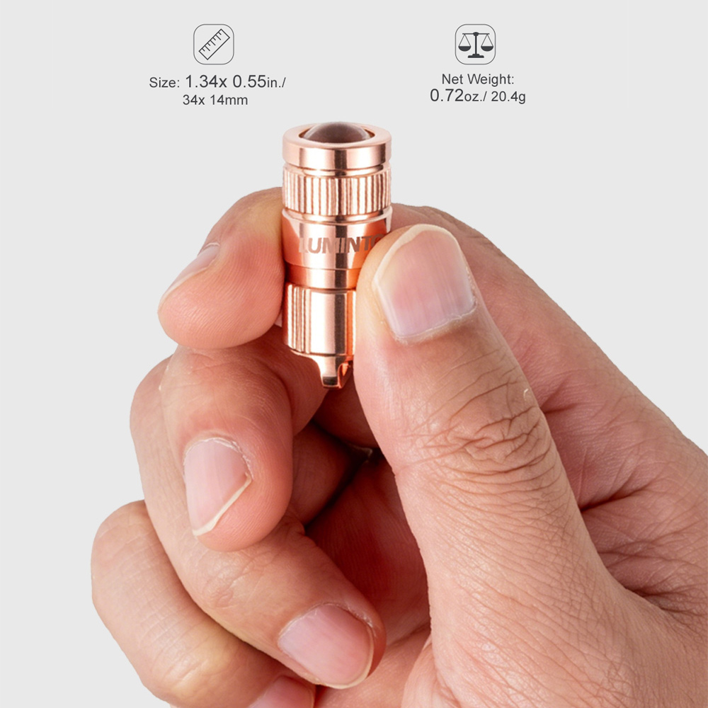 Bakır El Feneri EDC LED Cep Iş - Outdoor Lighting Brass incelemesi ve fiyatı
