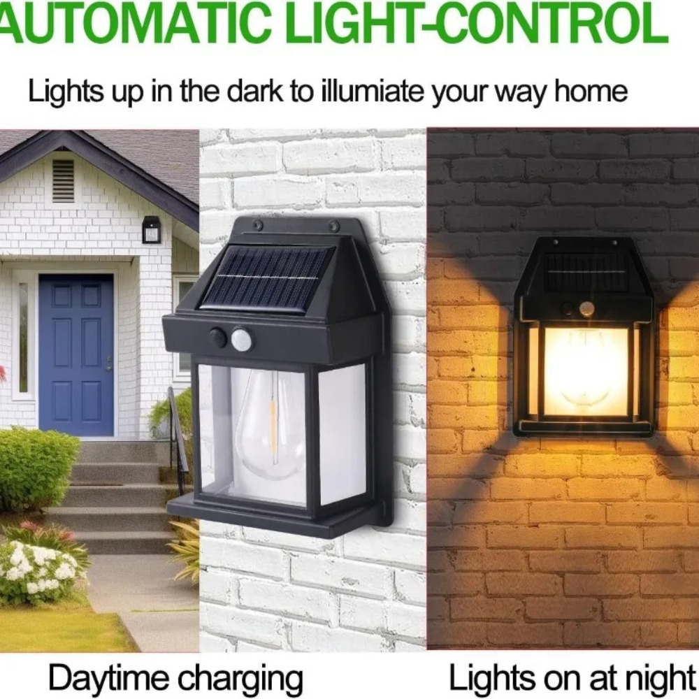 1 adet güneş LED duvar lambası - Outdoor Yard Lighting Fixtures incelemesi ve fiyatı