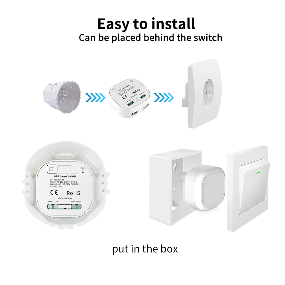 SIXWGH Kablosuz Akıllı Anahtar - Outdoor Lighting Install incelemesi ve fiyatı