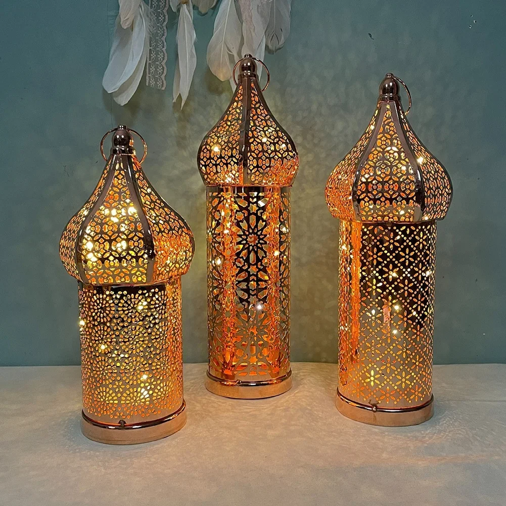 Fas Altın Içi Boş Demir Fener  - Outdoor Lighting Art incelemesi ve fiyatı