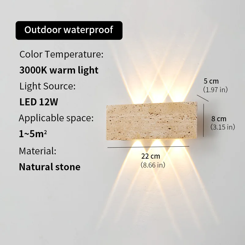 Wabi-sabi LED Duvar Lambası Ba - Outdoor Lighting With Outlet incelemesi ve fiyatı
