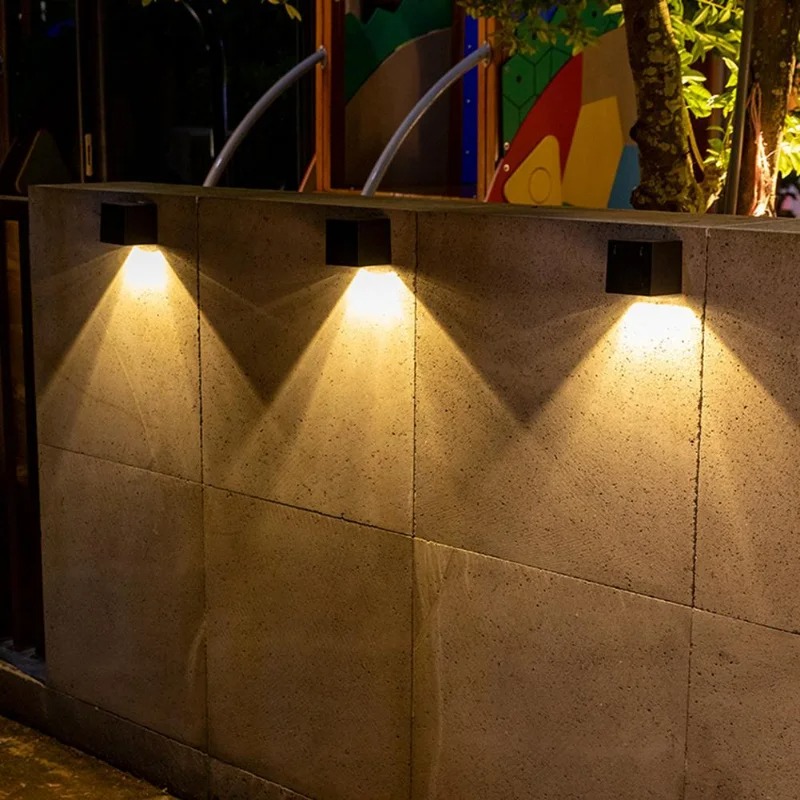 LED Güneş Enerjili Duvar Lamba - Outdoor Yard Lighting Fixtures incelemesi ve fiyatı