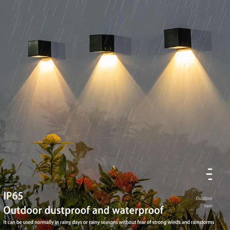 LED Güneş Enerjili Duvar Lamba - Outdoor Yard Lighting Fixtures incelemesi ve fiyatı