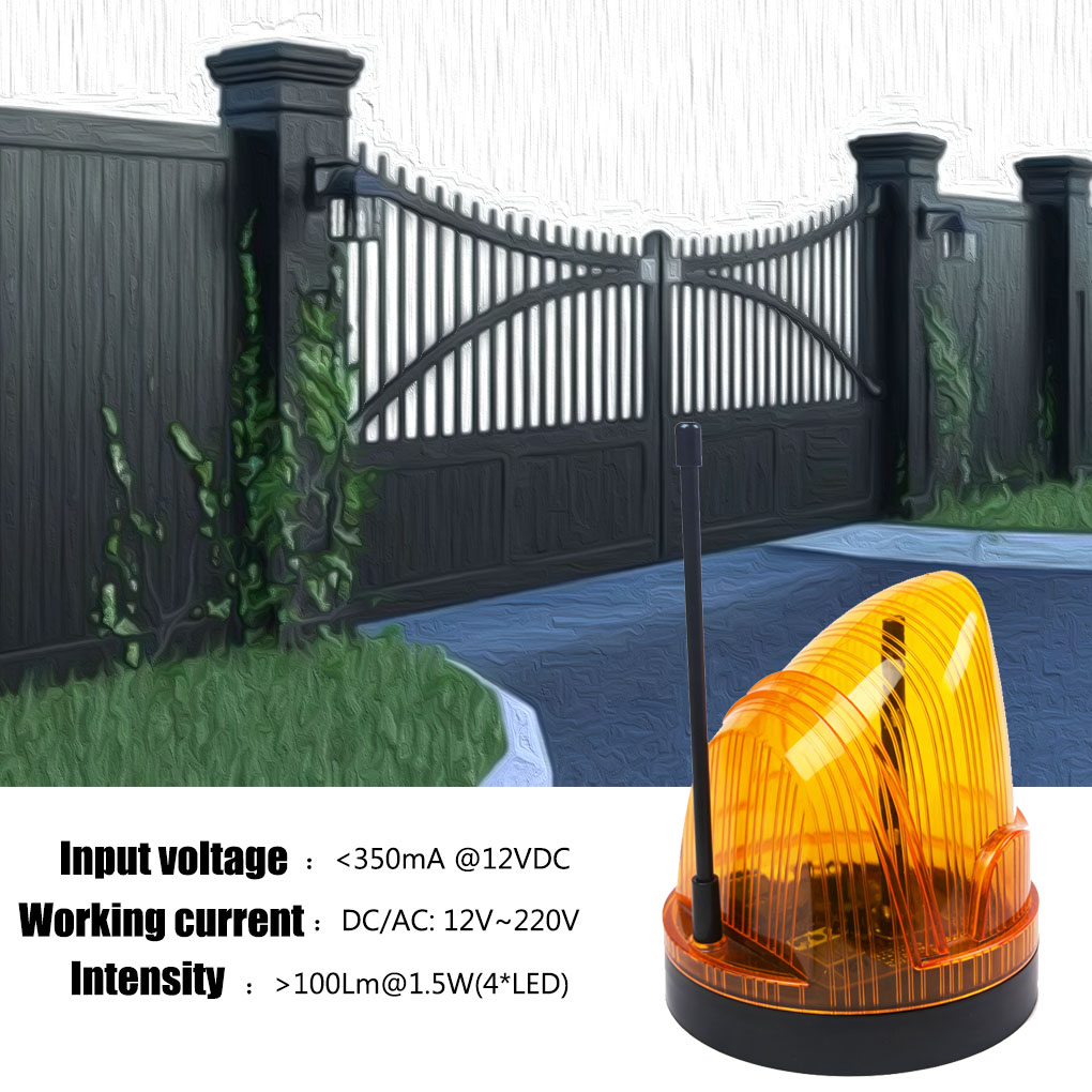 Evrensel 12 V/220 V LED Strobe - Outdoor Lighting With Outlet incelemesi ve fiyatı