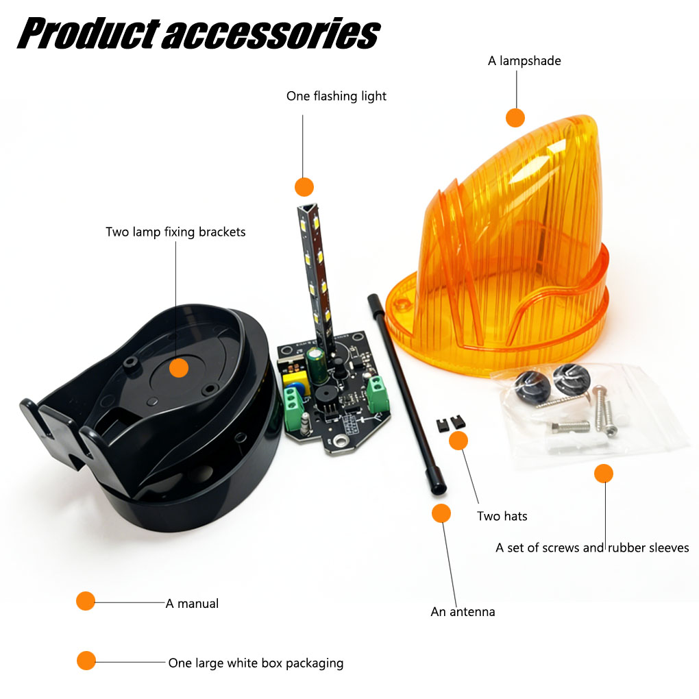 Evrensel 12 V/220 V LED Strobe - Outdoor Lighting With Outlet incelemesi ve fiyatı